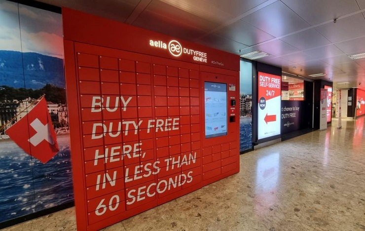 Вендинг автомат Duty Free открылся в аэропорту Женевы