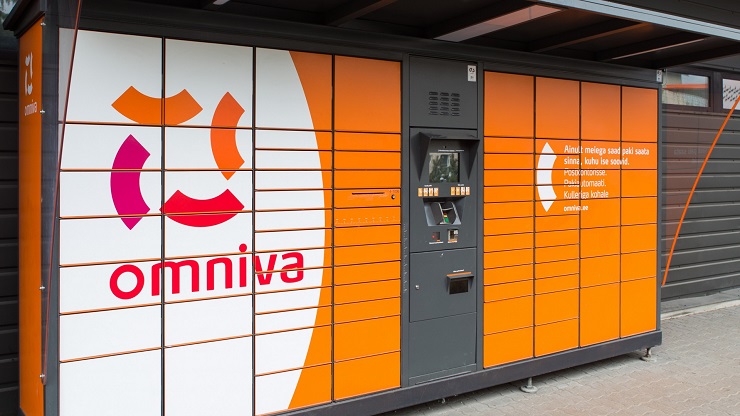 Omniva расширит свою сеть постаматов на 20%