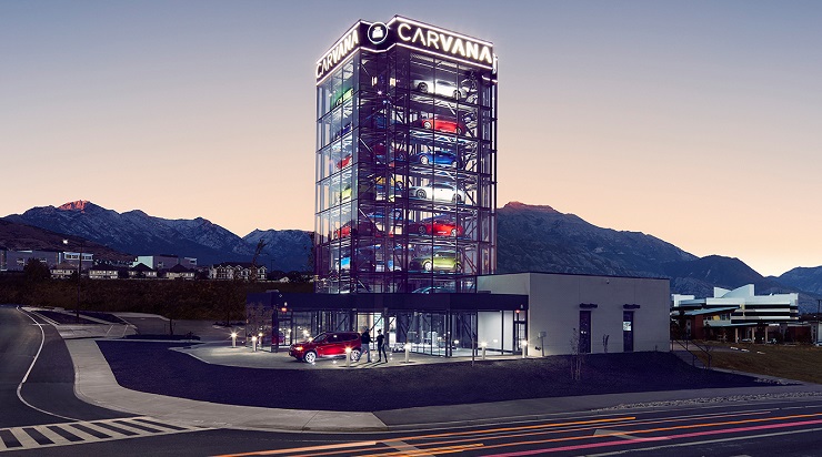Carvana открыла свой 29й автомобильный вендинг автомат в США