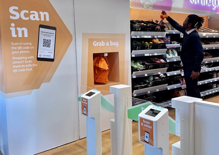 Sainsbury's открывает первый магазин без касс