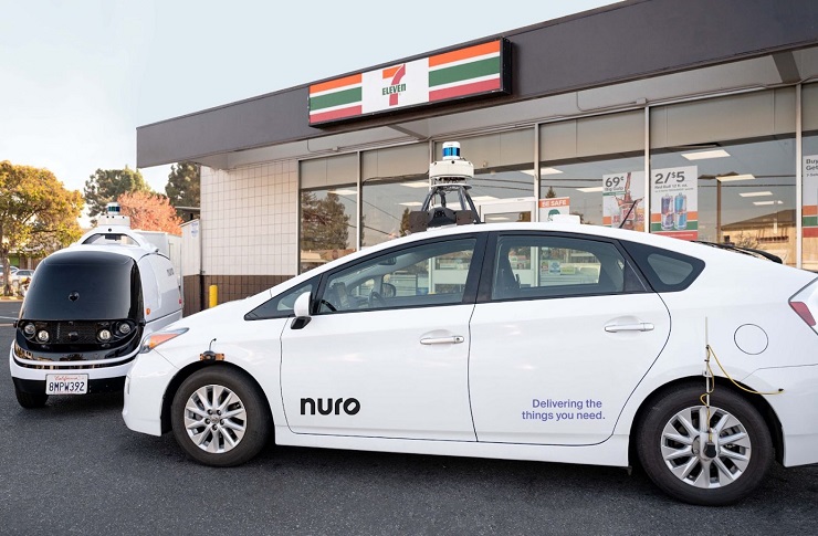 7-Eleven и Nuro запустили сервис автономной доставки беспилотными автомобилями