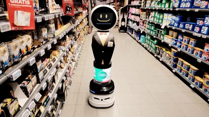Роботы мерчандайзеры приходят в бельгийские розничные магазины