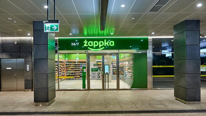 Żabka отрыла 25 магазинов без касс в Польше