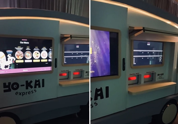 Yo-Kai Express представил роботизированный вендинг автомат