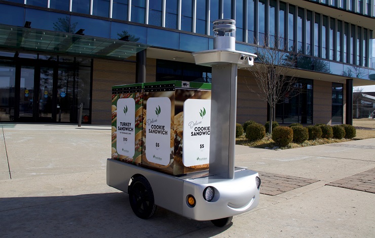 Tortoise превращает роботов-курьеров в вендинговые автоматы на колесах