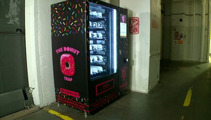 Вендинговый автомат по продаже пончиков открылся в Сент-Поле
