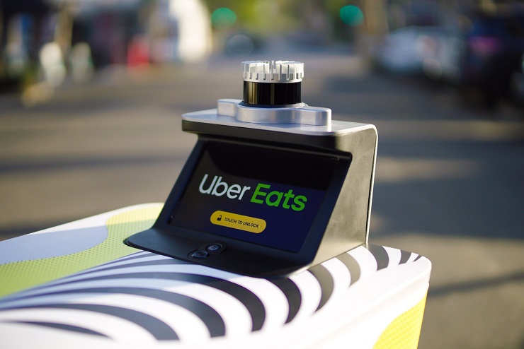 Uber Eats запускает роботизированную доставку в Лос-Анджелесе