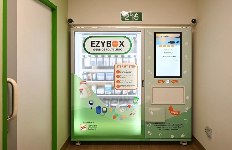 Сингапурская поликлиника Eunos запустит фармацевтический вендинг автомат
