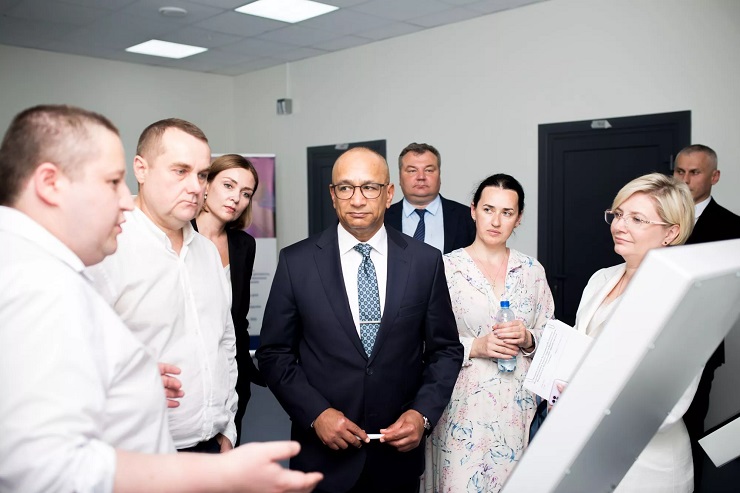Полномочного Посла ОАЭ в Беларуси заинтересовали проекты «Сайнс Солюшнс»
