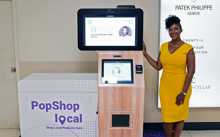 Роботизированные вендинг PopShop открылся в Международном аэропорту Колумбуса