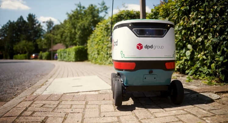 DPD запустит автономных роботов-курьеров в Великобритании