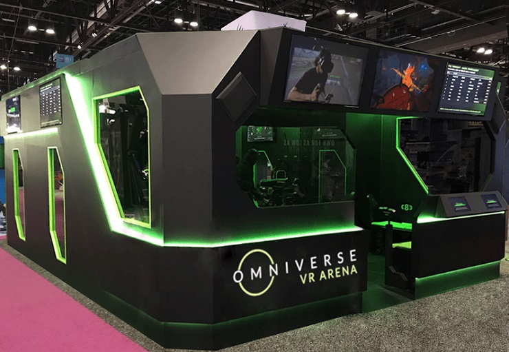 В США установили 60-й VR аттракцион Omni Arena