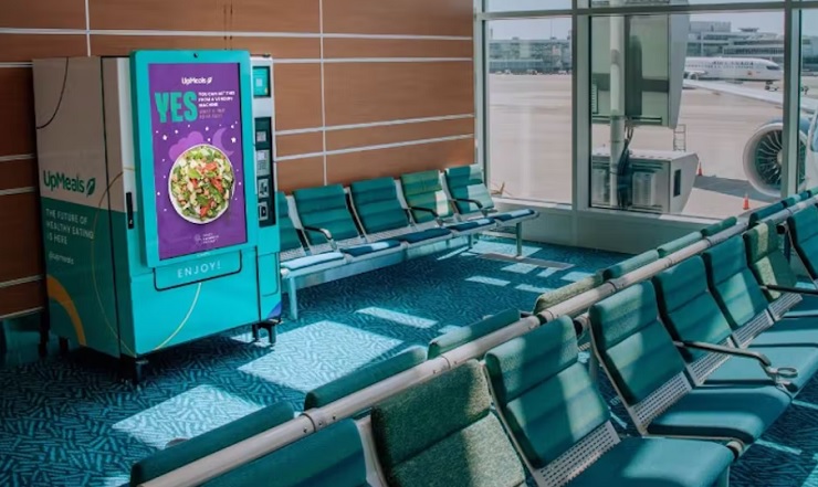 UpMeals устанавливает автоматы SmartVending в аэропорту Ванкувера