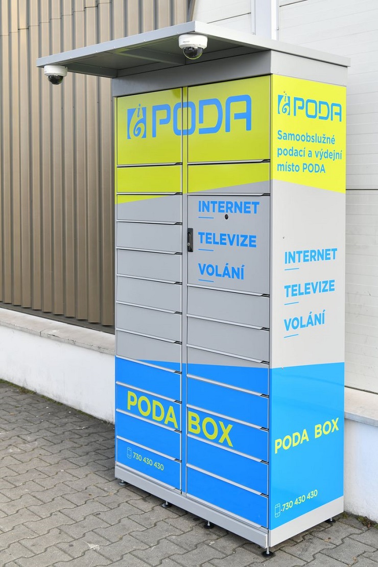 Чешский интернет-провайдер расширяет сеть смарт локеров Poda Box 