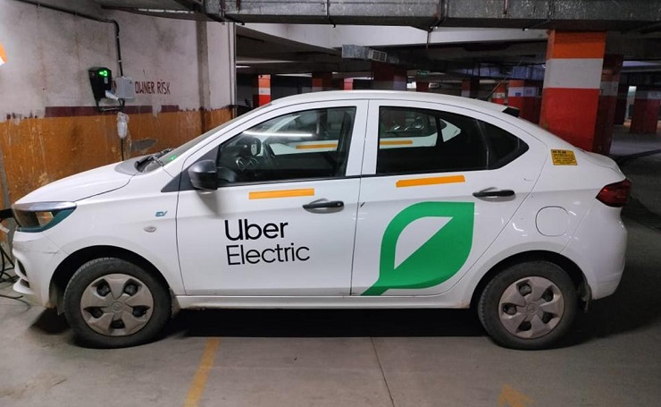Uber запускает пилотный сервис электрического такси в Индии