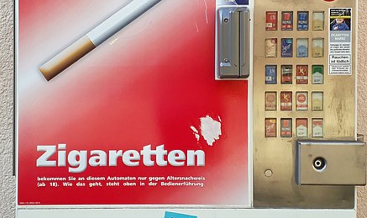 Бельгия запретит все автоматы по продаже табака в барах и ресторанах