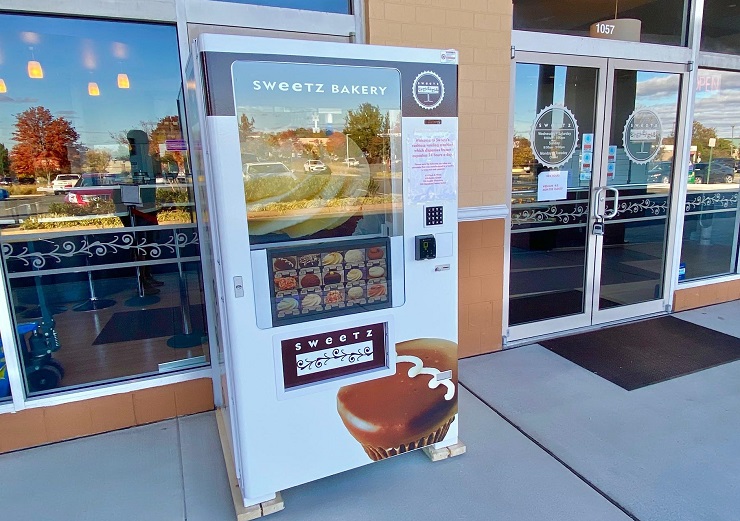 Автомат по продаже кексов Sweetz запустили в Лисбурге 