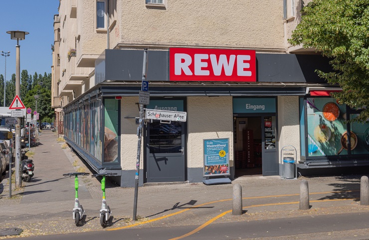 REWE открыл второй гибридный автономный магазин в Германии