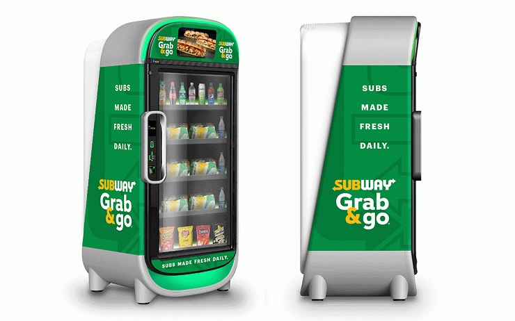 Subway установит автоматы по продаже сэндвичей в британских магазинах