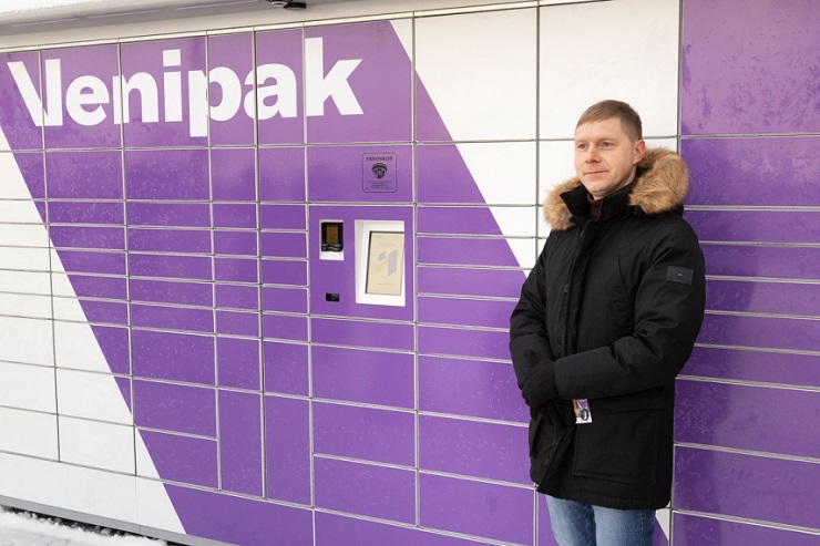 Venipak открыл свой первый постамат в Эстонии 