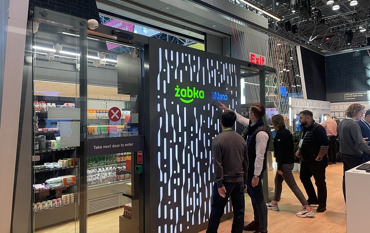 Żabka совместно с Microsoft и AiFi представила концепцию автономного магазина на NRF 2023 