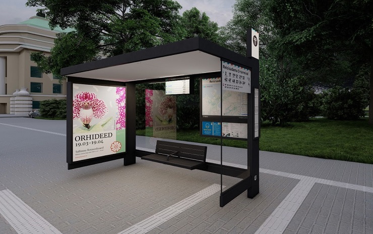 В Таллинне установят умные остановки и автоматизированные уличные туалеты 