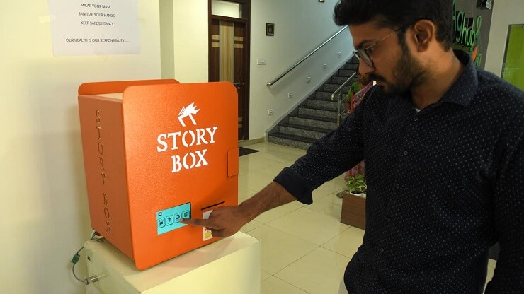 Литературный автомат Story Box установят в индийской школе  