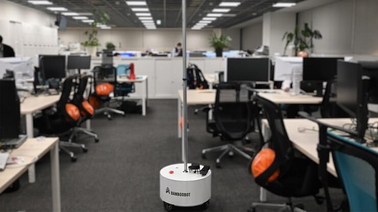 Японцы разработали робота для мониторинга состояния офисных помещений