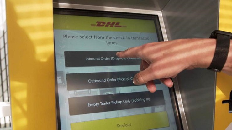 DHL Supply Chain запускает киоски самообслуживания для водителей-экспедиторов