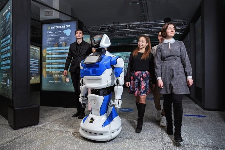 В России создала робота-аниматора для мероприятий
