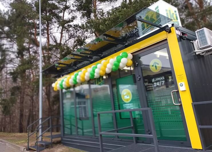 IKI запустил второй автономный магазин без касс в Литве
