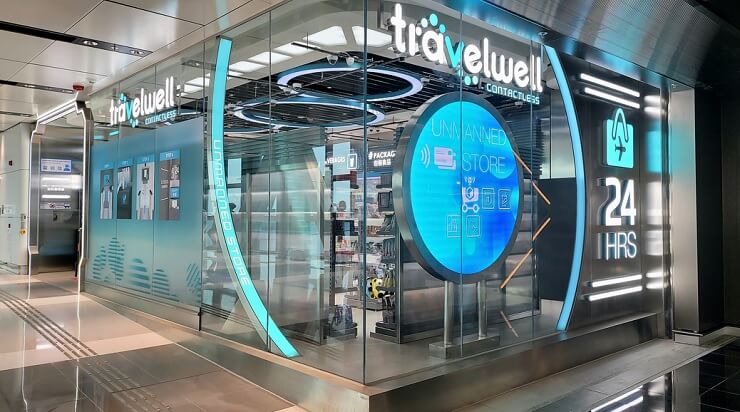 Аэропорт Гонконга запускает первый автономный магазин