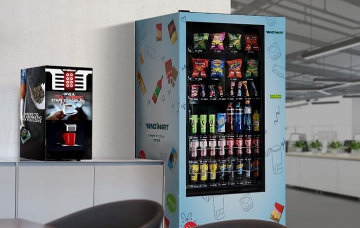 WAE разработала инновационный торговый автомат Vendmart