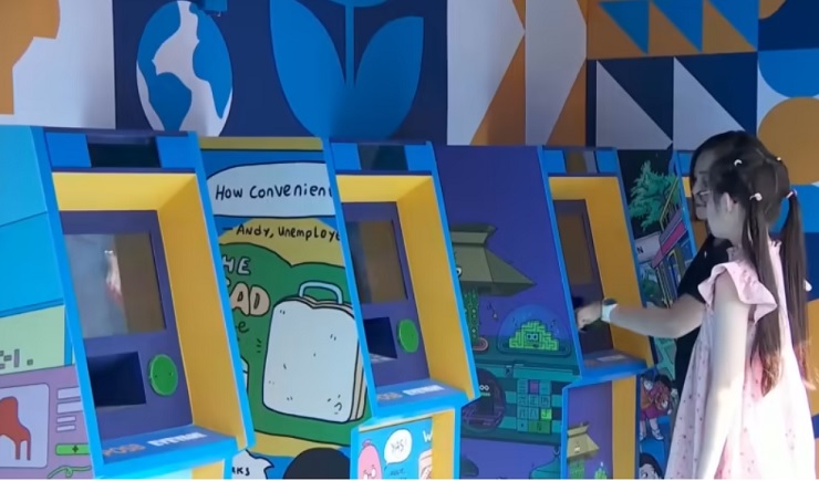 В Сингапуре появились банкоматы для повышения финансовой грамотности детей