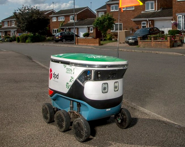 DPD расширяет сервис доставки посылок роботами-курьерами в Великобритании