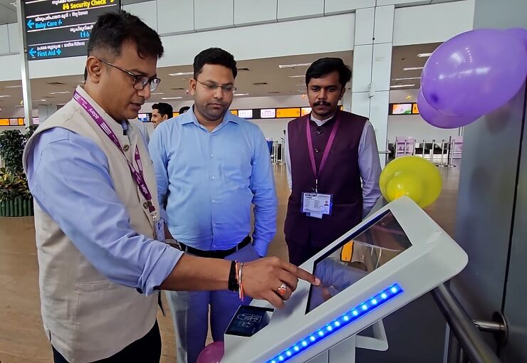 Аэропорт Тируванантапурам установил киоски для выдачи пассажирам купонов на Wi-Fi