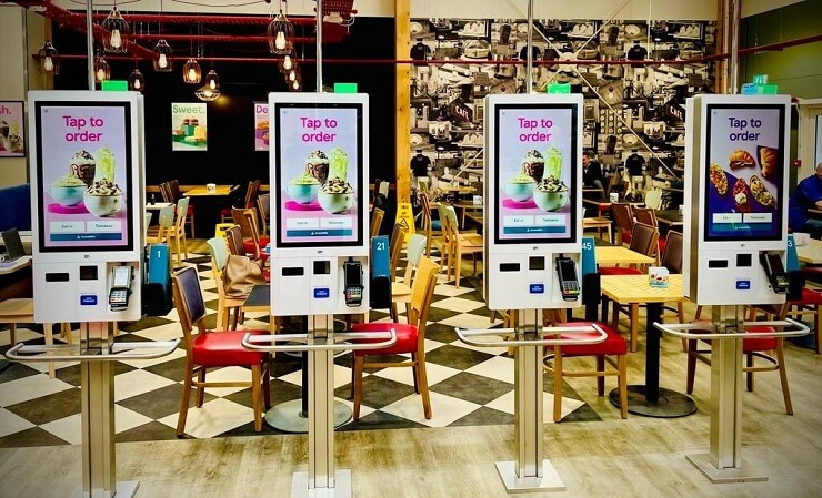 Tesco Café развернет интерактивные киоски для заказов в кафе по всей Великобритании