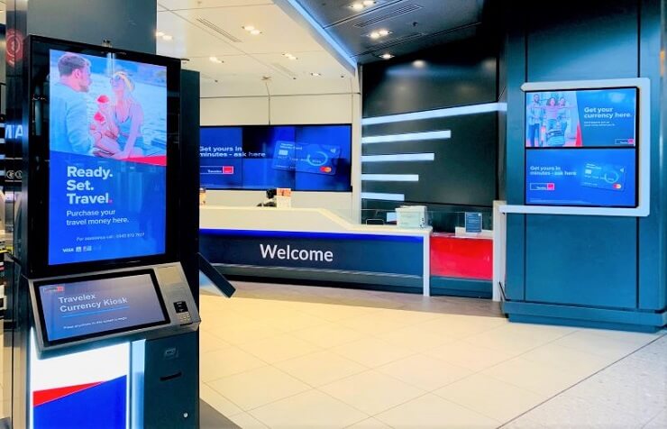 Travelex запускает первый автоматизированный киоск FX в аэропортах Хитроу