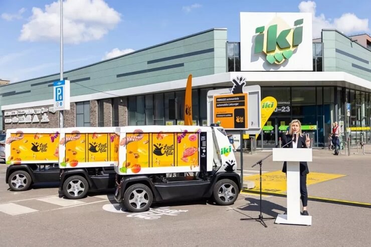 Литовская IKI расширяет область беспилотной доставки