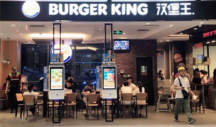 Telpo установит киоски самообслуживания в китайском Burger Kings