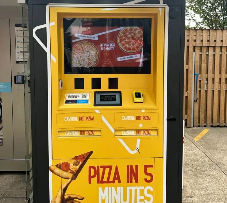 В Лондоне расширяется сеть пиццематов