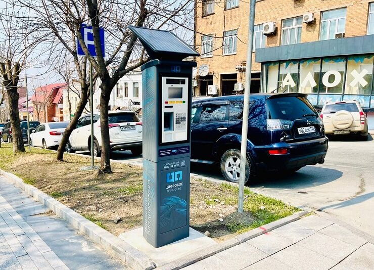 Во Владивостоке паркоматы попали под санкции