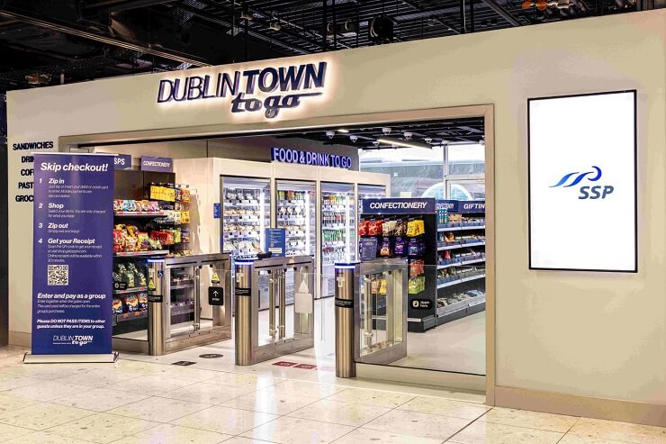 В аэропорту Дублина открывается новый полностью автоматизированный магазин Dublin Town To Go