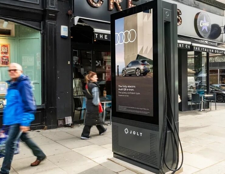 Jolt запустит более 100 зарядных станций для электромобилей в Лондоне