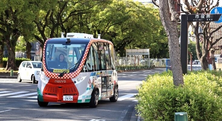 Mitsuba тестирует беспилотный общественный транспорт в Японии 