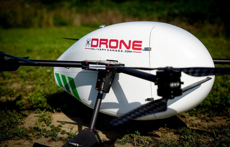 Канадский аэропорт Эдмонтона расширяет услуги по доставке дронами