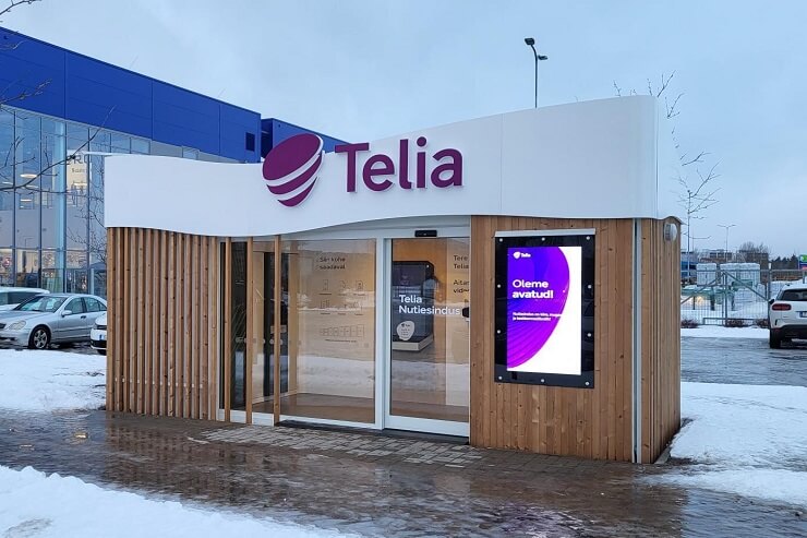 Telia Эстония открыла новый концептуальный офис самообслуживания в Кейла