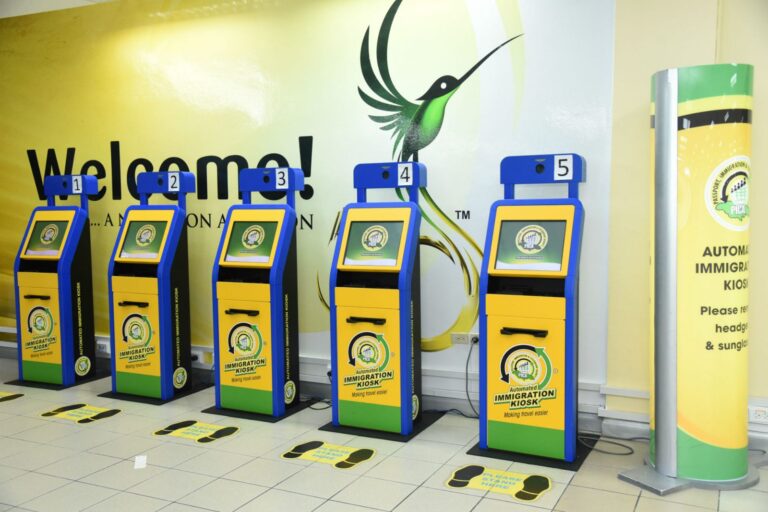 Новые биометрические киоски самообслуживания установят в крупных аэропортах Ямайки
