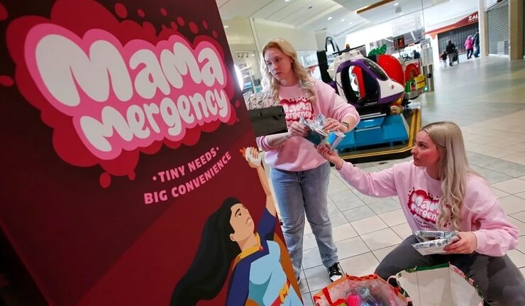 Вендинг автомат с детскими товарами Mama-mergency запустили в США