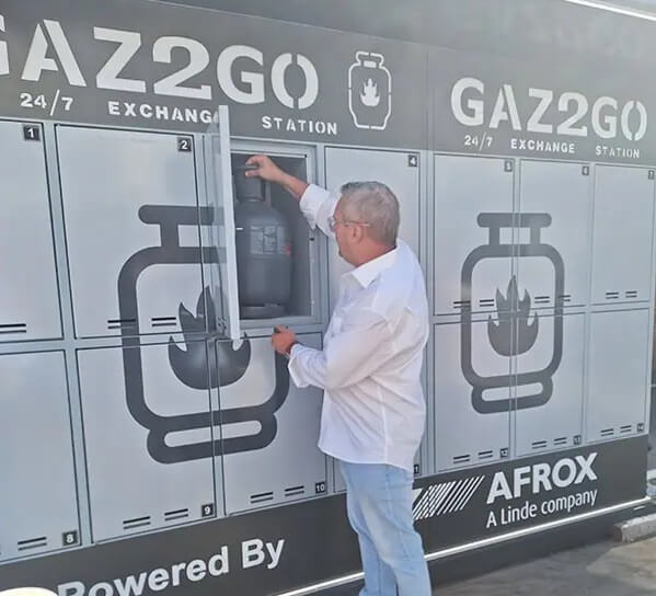 В ЮАР появятся вендинг автоматы по продаже сжиженного газа